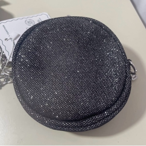 Skinny Dip London NWT Smiley Face Bag EMOJI Smile Sparkle Bling Purse - Picture 5 of 8